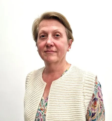 Headshot of Alison Griffiths on a white background.