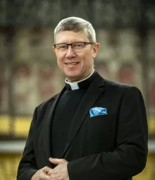 Headshot of Vice President, The Very Revd Mark Bonney DL, Dean of Ely