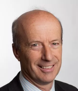 Headshot of Vice President, John Shropshire OBE.