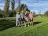 Image shows golfers ready to tee off for the Cambridgeshire Community Foundation annual charity golf day