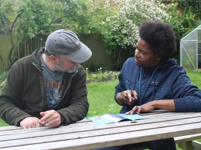 Peer support at the Light Project